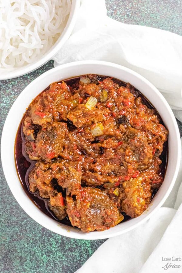 Ofada Rice with Stew - Image 2