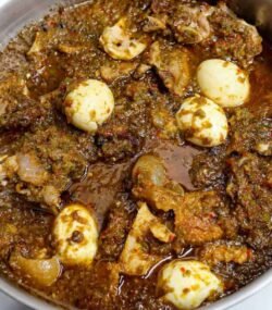 Ofada rice in the leaf + any type of stew - Image 2