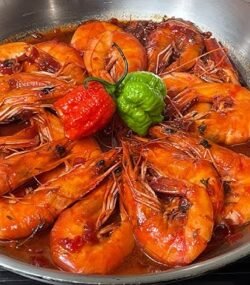 Big Peppered Prawns