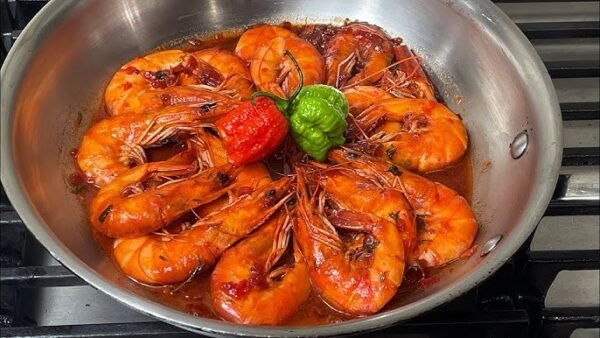 Big Peppered Prawns